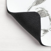 子猫スケッチマウスパッド マウスパッド (コーナー)