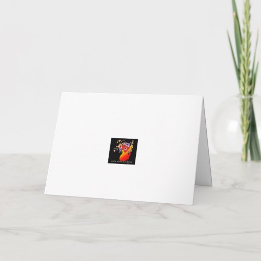 子猫スコート 招待状 (裏面)