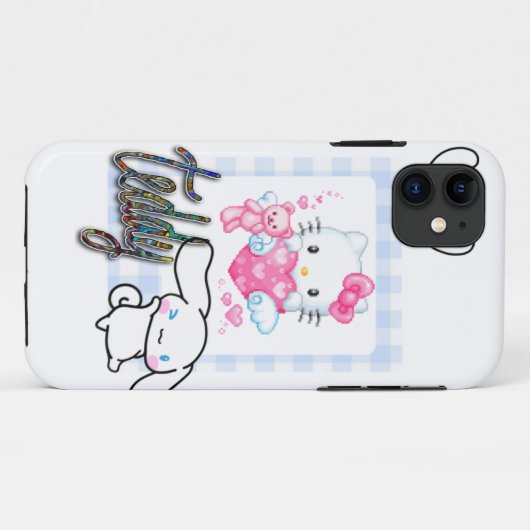 子猫テディ Case-Mate iPhoneケース (裏面(横))