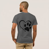 子猫トリートTシャツ Tシャツ (裏面フル)