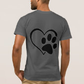 子猫トリートTシャツ Tシャツ (裏面)