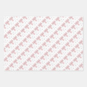 子猫ハートストライプと ラッピングペーパーシート (正面2)