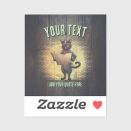 子猫バッカニアサンセットクエストビニールステッカー シール