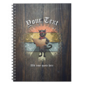 子猫バッカニアズサンセットクエスト ノートブック (正面)