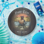 子猫バッカニアズサンセットクエスト ペーパープレート (パーティー)