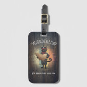 子猫バッカニアズサンセットクエスト ラゲッジタグ (正面縦)