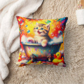 子猫バブルバス クッション (ブランケット)