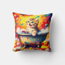 子猫バブルバス クッション