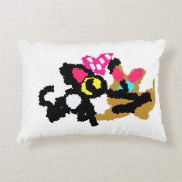 子猫バレンタイン アクセントクッション