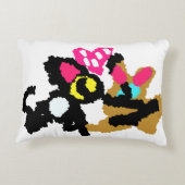 子猫バレンタイン アクセントクッション (裏面)