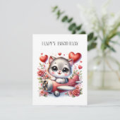 子猫パイロットの誕生日 招待状 (スタンド正面)