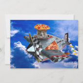 子猫パイロット 招待状 (裏面)