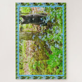 子猫パターン ジグソーパズル (縦)