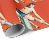 子猫パルプピンアップ ラッピングペーパー (ロールコーナー)