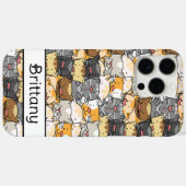 子猫パーソナライズされた Case-Mate iPhoneケース (裏面 (横))