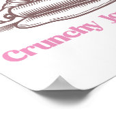 子猫ビスケットかわいい猫ベイカー作りビスケット ポスター (角)