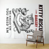 子猫ビスケットベーカリー タペストリー (インサイチュ(横))