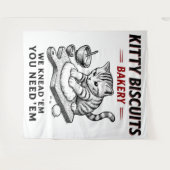 子猫ビスケットベーカリー タペストリー (正面(横))