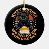 子猫ビスケット私たちはEm必要Em Catsベーキング セラミックオーナメント (裏面)