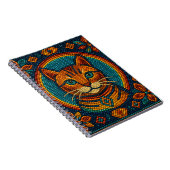 子猫ビーズデザイン ノートブック (右側)