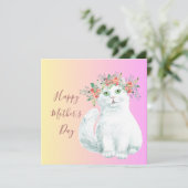 子猫ファンシーマザーズデイカード カード (スタンド正面)