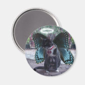 子猫フェアリーエンジェルケリーマグネット マグネット (正面/裏面)