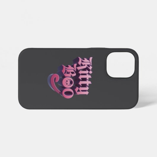 子猫ブー iPhoneケース (裏面横)