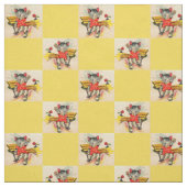 子猫プリント ファブリック (見本)