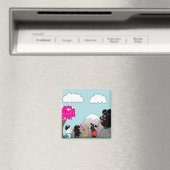 子猫プロテクタ対マウスマグネット マグネット (インサイチュ (食洗機))