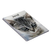 子猫ベビー猫アートジャーナルノート ノートブック (右側)