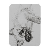 子猫'ベビー' マグネット (縦)