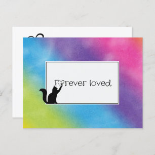 子猫ペットロス悔やみや弔慰from Vet ポストカード