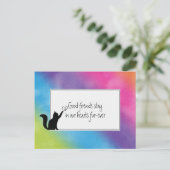 子猫ペットロス悔やみや弔慰from Vet ポストカード (スタンド正面)