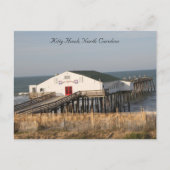 子猫ホークノースカロライナの桟橋、高精細の写真 ポストカード (正面)