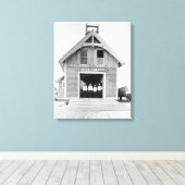 子猫ホーク救ライフ駅， 1902 キャンバスプリント (インサイチュ (ウッドフロア))