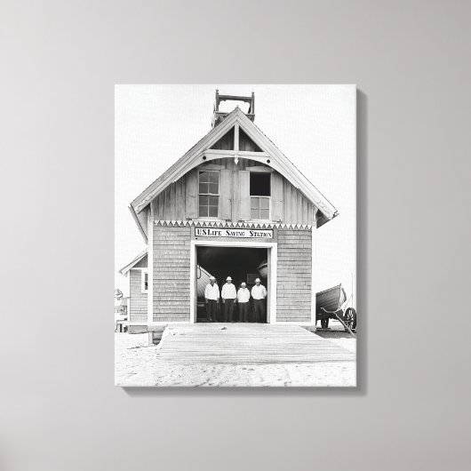 子猫ホーク救ライフ駅， 1902 キャンバスプリント (正面)