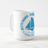 子猫ホーク(sloop) コーヒーマグカップ (正面左)