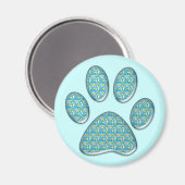 子猫ポープリント マグネット (正面/裏面)