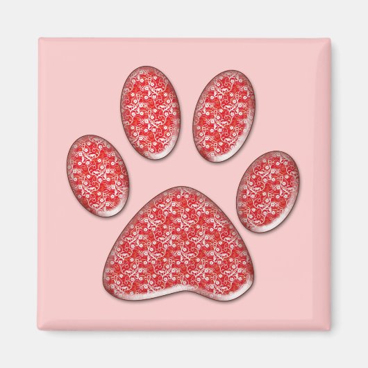 子猫ポープリント マグネット (正面)