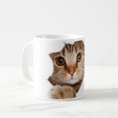子猫マグカップ コーヒーマグカップ (正面左)