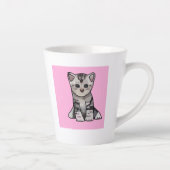 子猫マグ カフェラテマグ (右)