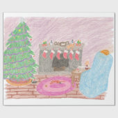 子猫マスミシュ ラッピングペーパー (フラット)