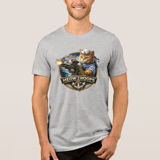 子猫マリーンズ。 トライブレンドＴシャツ (正面)
