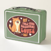 子猫マンガ メタルランチボックス (裏面)