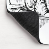 子猫ミトン(Scaredy Cat) (Beatrix Potter) マウスパッド (コーナー)