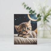 子猫ムーン ポストカード (スタンド正面)