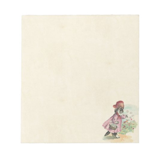 子猫メモ帳 ノートパッド (正面)