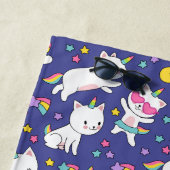 子猫ユニコーンバスタオル ビーチタオル (インサイチュ)