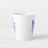 子猫ラテマグカップ カフェラテマグ (正面)