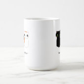 子猫ラブハートテール コーヒーマグカップ (中央)